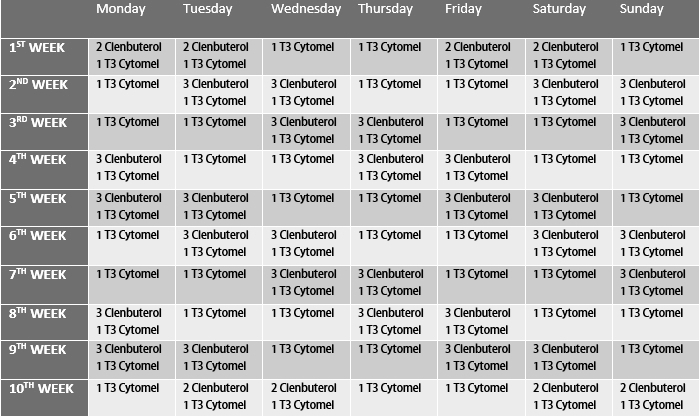 weight loss steroid cycle plan